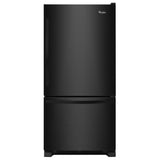 Whirlpool WRB329DFBW Bottom Freezer Refrigerator, 30 inch Width, ENERGY STAR Certified, 18.5 cu. ft. Capacity, White colour
