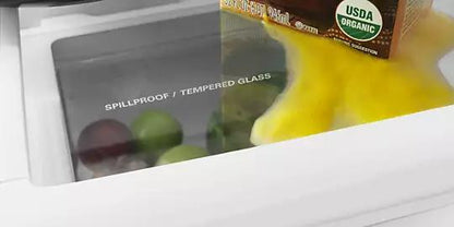 Whirlpool WRB329DFBW Bottom Freezer Refrigerator