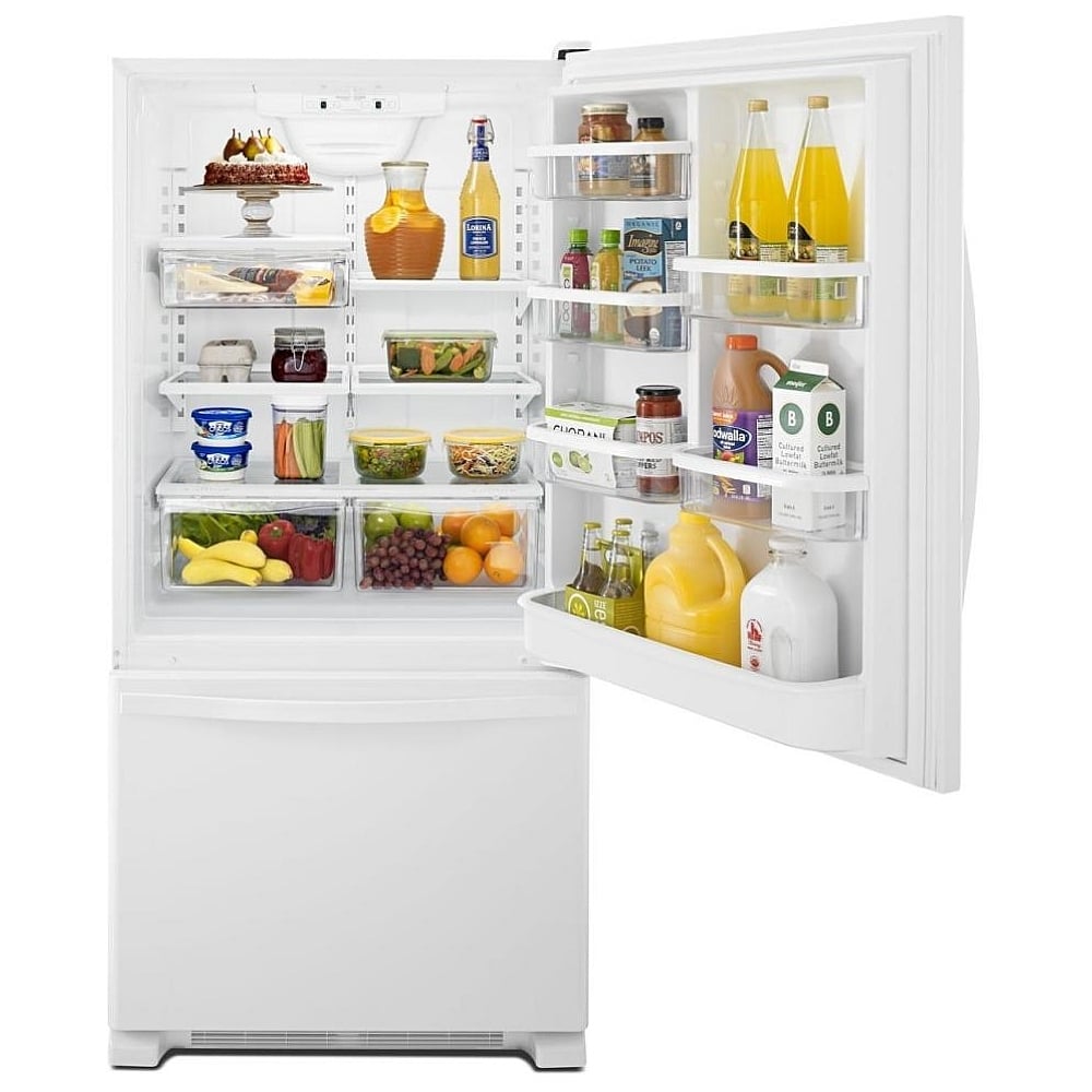 Whirlpool WRB329DFBW Bottom Freezer Refrigerator