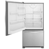 Whirlpool WRB329LFBM Bottom Freezer Refrigerator, 30 inch Width, ENERGY STAR Certified, 18.5 cu. ft. Capacity, Stainless Steel colour