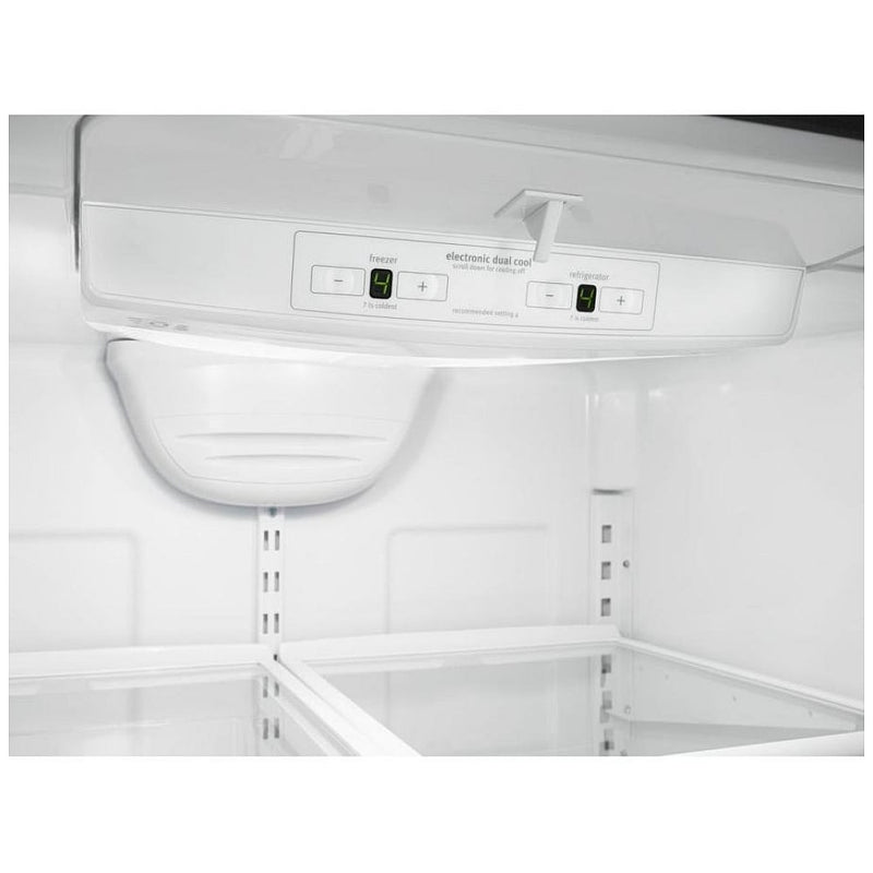 Whirlpool WRB329RFBM Bottom Freezer Refrigerator, 30 inch Width, ENERGY STAR Certified, 18.5 cu. ft. Capacity, Stainless Steel colour