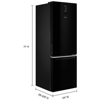 Whirlpool WRB533CZJB Bottom Freezer Refrigerator