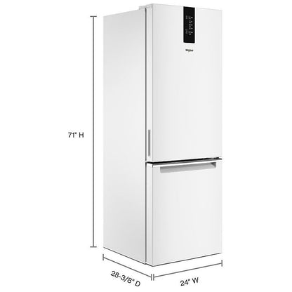 Whirlpool WRB533CZJW Bottom Freezer Refrigerator