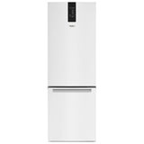Whirlpool WRB533CZJW Bottom Freezer Refrigerator, 24 inch Width, Counter Depth, Optional Ice Maker (Special Order), ENERGY STAR Certified, 12.7 cu. ft. Capacity, White colour