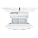 Whirlpool WRF560SEHW French Door Refrigerator, 30 inch Width, 19.7 cu. ft. Capacity, Water Dispenser (Exterior), Ice Dispenser (Freezer Located), White colour