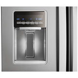Whirlpool WRF560SEHZ French Door Refrigerator, 30 inch Width, 19.7 cu. ft. Capacity, Water Dispenser (Exterior), Ice Dispenser (Freezer Located), Stainless Steel colour