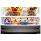Whirlpool WRF560SEHZ French Door Refrigerator, 30 inch Width, 19.7 cu. ft. Capacity, Water Dispenser (Exterior), Ice Dispenser (Freezer Located), Stainless Steel colour