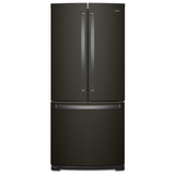 Whirlpool WRF560SFHV French Door Refrigerator, 30 inch Width, 19.7 cu. ft. Capacity, Optional Ice Maker (Special Order), Black Stainless Steel colour