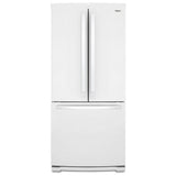 Whirlpool WRF560SFHW French Door Refrigerator, 30 inch Width, 19.7 cu. ft. Capacity, Optional Ice Maker (Special Order), White colour