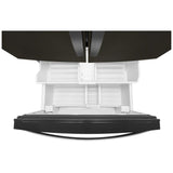 Whirlpool WRF757SDHV French Door Refrigerator, 36 inch Width, 26.8 cu. ft. Capacity, Water Dispenser (Exterior), Ice Dispenser (Thru Door), Black Stainless Steel colour