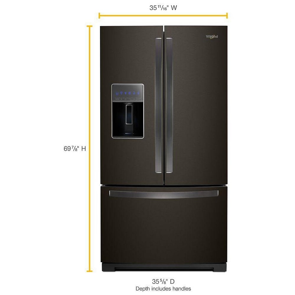 Whirlpool WRF757SDHV French Door Refrigerator