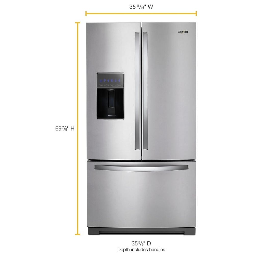 Whirlpool WRF757SDHZ French Door Refrigerator