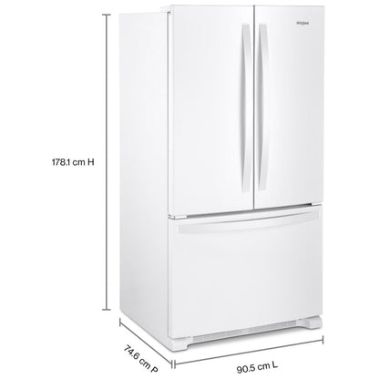 Whirlpool WRFC2036RW French Door Refrigerator