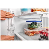 Whirlpool WRFC2036RZ French Door Refrigerator, 36 inch Width, 20 cu. ft. Capacity, Counter Depth, Water Dispenser (Interior), Ice Dispenser (Freezer Located), ENERGY STAR Certified, Stainless Steel colour