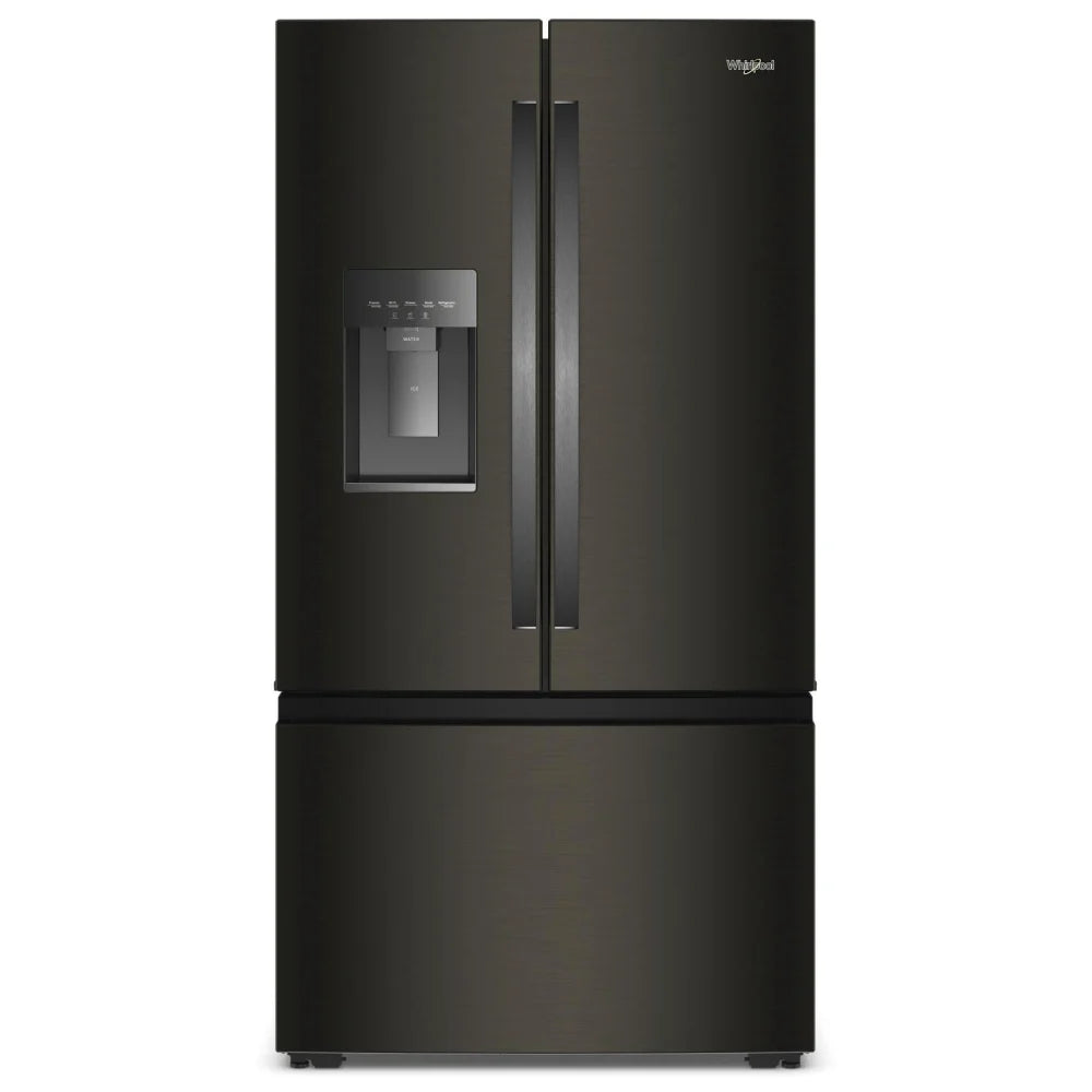 Whirlpool WRFC5036RW French Door Refrigerator, 36 inch Width, 23.4 cu. ft. Capacity, Counter Depth, Water Dispenser (Exterior), Ice Dispenser (Thru Door), ENERGY STAR Certified, White colour