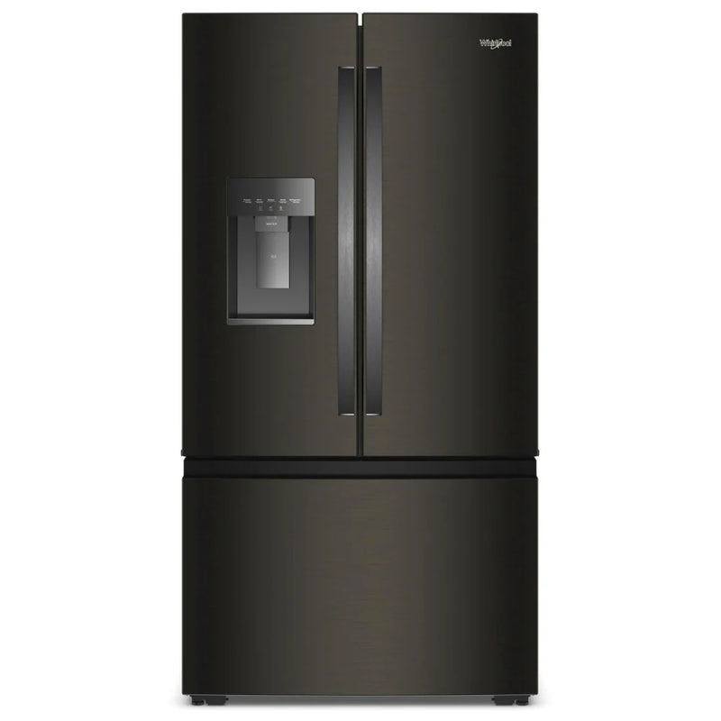 Whirlpool WRFC5036RW French Door Refrigerator, 36 inch Width, 23.4 cu. ft. Capacity, Counter Depth, Water Dispenser (Exterior), Ice Dispenser (Thru Door), ENERGY STAR Certified, White colour