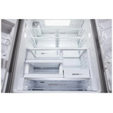 Whirlpool WRFC5236RZ French Door Refrigerator, 36 inch Width, 23 cu. ft. Capacity, Counter Depth, Water Dispenser (Exterior), Ice Dispenser (Thru Door), ENERGY STAR Certified, Fingerprint-Resistant Stainless Finish colour