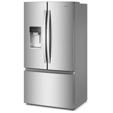 Whirlpool WRFC5236RZ French Door Refrigerator, 36 inch Width, 23 cu. ft. Capacity, Counter Depth, Water Dispenser (Exterior), Ice Dispenser (Thru Door), ENERGY STAR Certified, Fingerprint-Resistant Stainless Finish colour