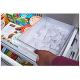 Whirlpool WRFC5236RZ French Door Refrigerator, 36 inch Width, 23 cu. ft. Capacity, Counter Depth, Water Dispenser (Exterior), Ice Dispenser (Thru Door), ENERGY STAR Certified, Fingerprint-Resistant Stainless Finish colour