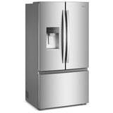 Whirlpool WRFC7036RZ French Door Refrigerator, 36 inch Width, 23.4 cu. ft. Capacity, Counter Depth, Water Dispenser (Exterior), Ice Dispenser (Thru Door), ENERGY STAR Certified, Fingerprint-Resistant Stainless colour