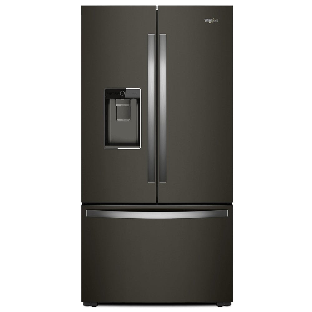 Whirlpool WRFC9636RV French Door Refrigerator, 36 inch Width, ENERGY STAR Certified, Counter Depth, 23.8 cu. ft. Capacity, Black Stainless Steel colour