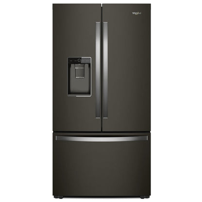 Whirlpool WRFC9636RV French Door Refrigerator, 36 inch Width, ENERGY STAR Certified, Counter Depth, 23.8 cu. ft. Capacity, Black Stainless Steel colour