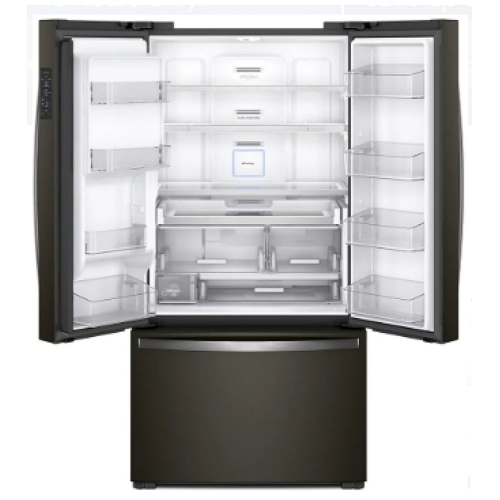 Whirlpool WRFC9636RV French Door Refrigerator, 36 inch Width, ENERGY STAR Certified, Counter Depth, 23.8 cu. ft. Capacity, Black Stainless Steel colour