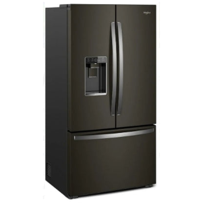 Whirlpool WRFC9636RV French Door Refrigerator, 36 inch Width, ENERGY STAR Certified, Counter Depth, 23.8 cu. ft. Capacity, Black Stainless Steel colour