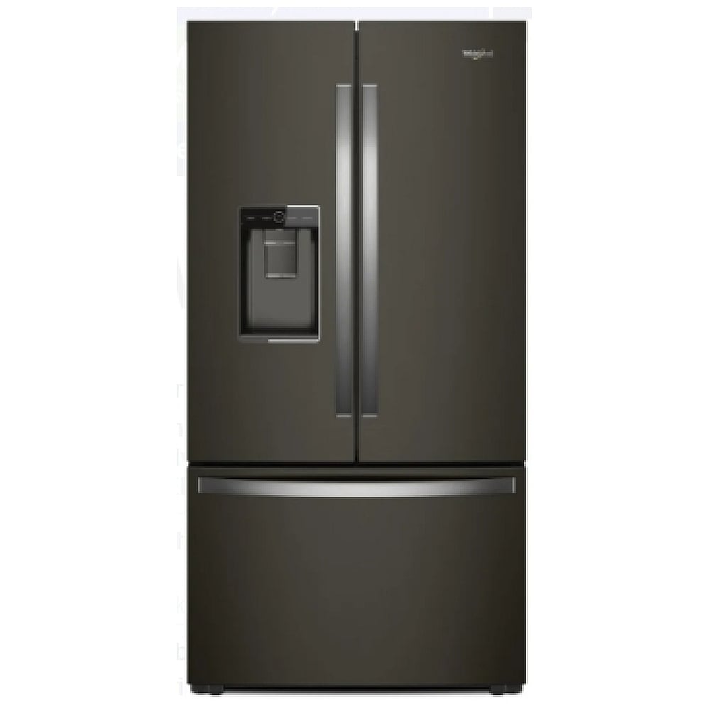 Whirlpool WRFC9636RV French Door Refrigerator, 36 inch Width, ENERGY STAR Certified, Counter Depth, 23.8 cu. ft. Capacity, Black Stainless Steel colour