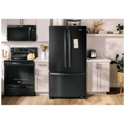 Whirlpool WRFF3036RB French Door Refrigerator