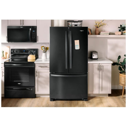 Whirlpool WRFF3036RB French Door Refrigerator