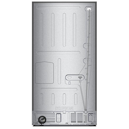 Whirlpool WRFF3136SB French Door Refrigerator, 36 inch Width, ENERGY STAR Certified, 31 cu. ft. Capacity, Ice Dispenser (Freezer Located), Black colour