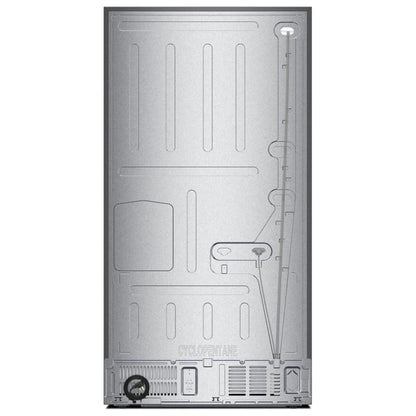 Whirlpool WRFF3136SB French Door Refrigerator, 36 inch Width, ENERGY STAR Certified, 31 cu. ft. Capacity, Ice Dispenser (Freezer Located), Black colour