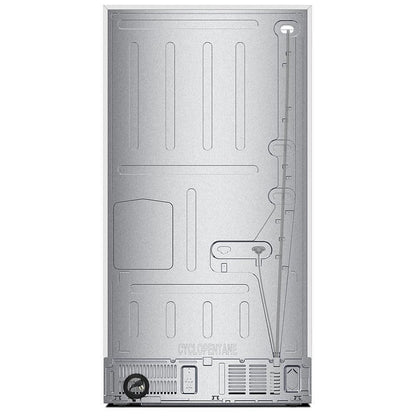 Whirlpool WRFF3136SW French Door Refrigerator, 36 inch Width, ENERGY STAR Certified, 31 cu. ft. Capacity, Ice Dispenser (Freezer Located), White colour