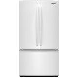 Whirlpool WRFF3136SW French Door Refrigerator, 36 inch Width, 31 cu. ft. Capacity, Ice Dispenser (Freezer Located), ENERGY STAR Certified, White colour