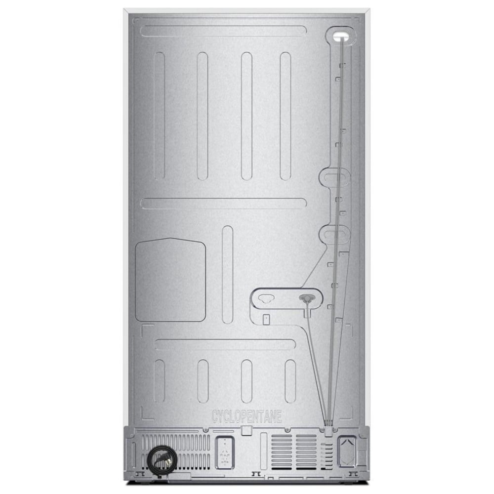Whirlpool WRFF3136SW French Door Refrigerator, 36 inch Width, ENERGY STAR Certified, 31 cu. ft. Capacity, Ice Dispenser (Freezer Located), White colour