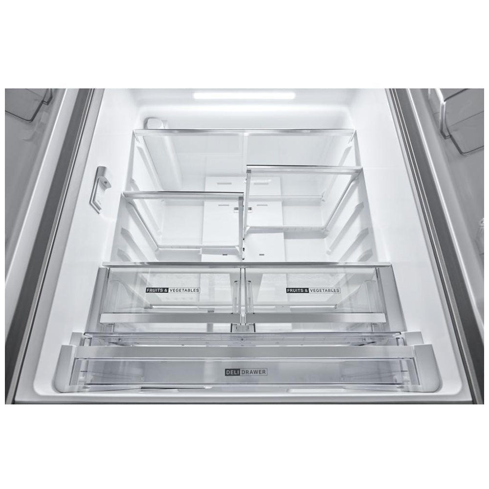 Whirlpool WRFF3136SZ French Door Refrigerator, 36 inch Width, ENERGY STAR Certified, 31 cu. ft. Capacity, Ice Dispenser (Freezer Located)