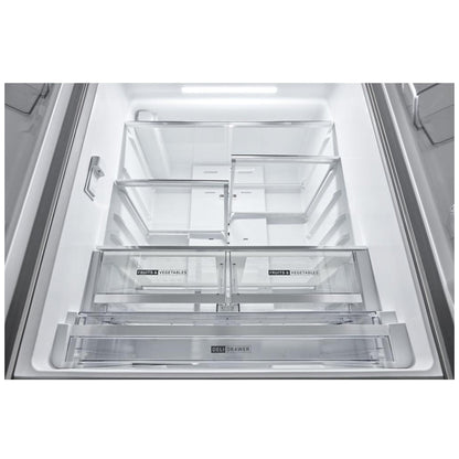 Whirlpool WRFF3136SZ French Door Refrigerator, 36 inch Width, ENERGY STAR Certified, 31 cu. ft. Capacity, Ice Dispenser (Freezer Located)