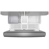 Whirlpool WRFF3136SZ French Door Refrigerator, 36 inch Width, 31 cu. ft. Capacity, Ice Dispenser (Freezer Located), ENERGY STAR Certified, FingerPrint Resistant Stainless Steel colour