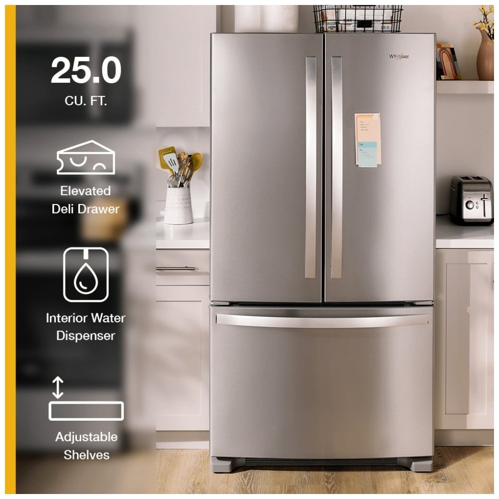 Whirlpool WRFF3236RW French Door Refrigerator