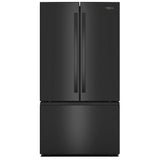 Whirlpool WRFF3336SB French Door Refrigerator, 36 inch Width, 31 cu. ft. Capacity, Water Dispenser (Interior), Ice Dispenser (Freezer Located), ENERGY STAR Certified, Black colour