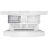 Whirlpool WRFF3336SW French Door Refrigerator, 36 inch Width, 31 cu. ft. Capacity, Water Dispenser (Interior), Ice Dispenser (Freezer Located), ENERGY STAR Certified, White colour