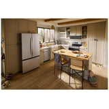 Whirlpool WRFF3336SZ French Door Refrigerator, 36 inch Width, 31 cu. ft. Capacity, Water Dispenser (Interior), Ice Dispenser (Freezer Located), ENERGY STAR Certified, FingerPrint Resistant Stainless Steel colour