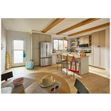 Whirlpool WRFF3336SZ French Door Refrigerator, 36 inch Width, 31 cu. ft. Capacity, Water Dispenser (Interior), Ice Dispenser (Freezer Located), ENERGY STAR Certified, FingerPrint Resistant Stainless Steel colour