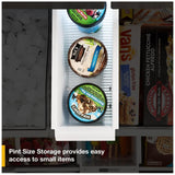 Whirlpool WRFF3336SZ French Door Refrigerator, 36 inch Width, 31 cu. ft. Capacity, Water Dispenser (Interior), Ice Dispenser (Freezer Located), ENERGY STAR Certified, FingerPrint Resistant Stainless Steel colour