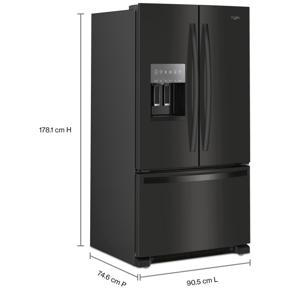 Whirlpool WRFF3436RB French Door Refrigerator