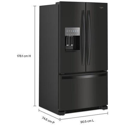 Whirlpool WRFF3436RB French Door Refrigerator