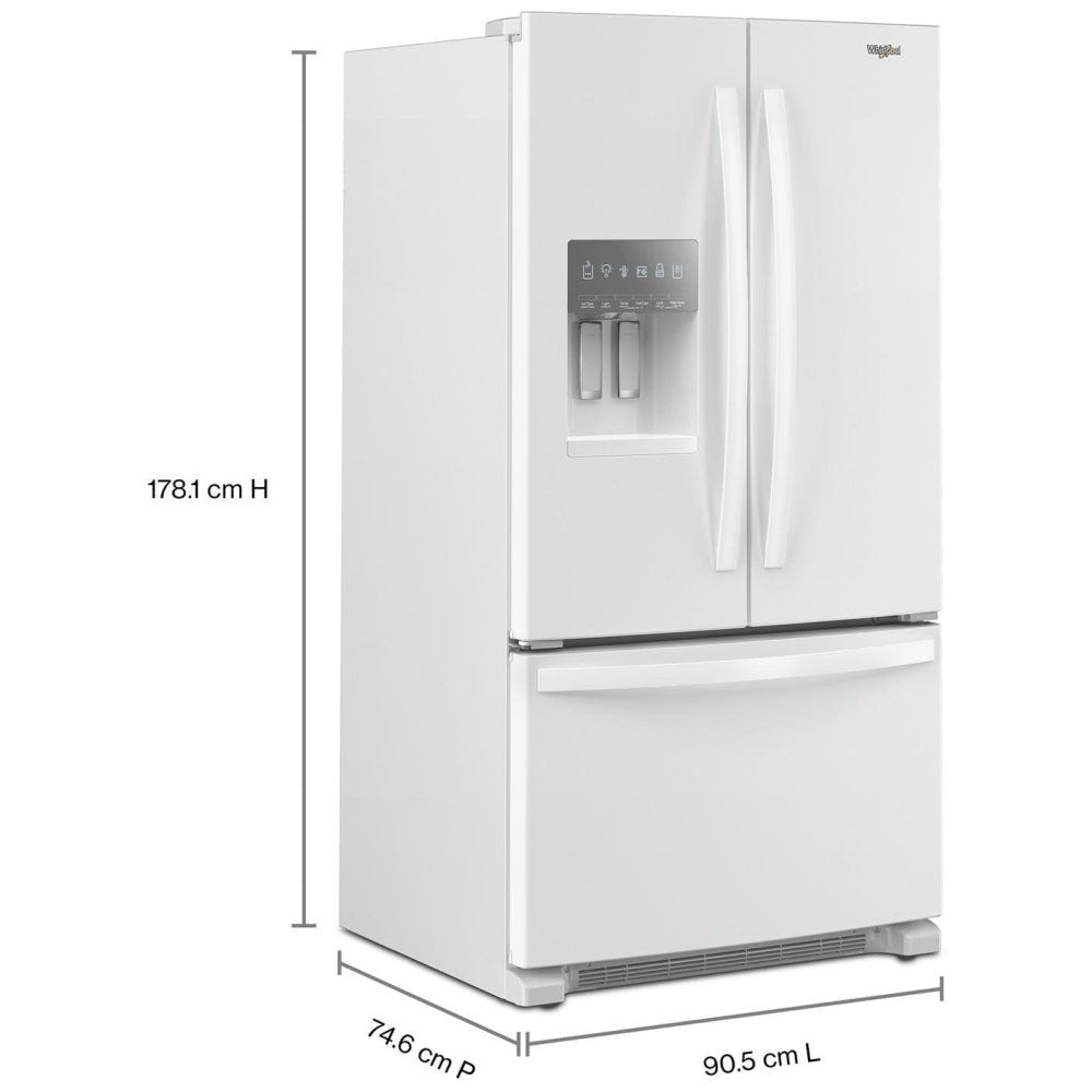 Whirlpool WRFF3436RW French Door Refrigerator