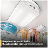 Whirlpool WRFF3436RZ French Door Refrigerator, 36 inch Width, 24.7 cu. ft. Capacity, Water Dispenser (Exterior), Ice Dispenser (Thru Door), ENERGY STAR Certified, Stainless Steel colour