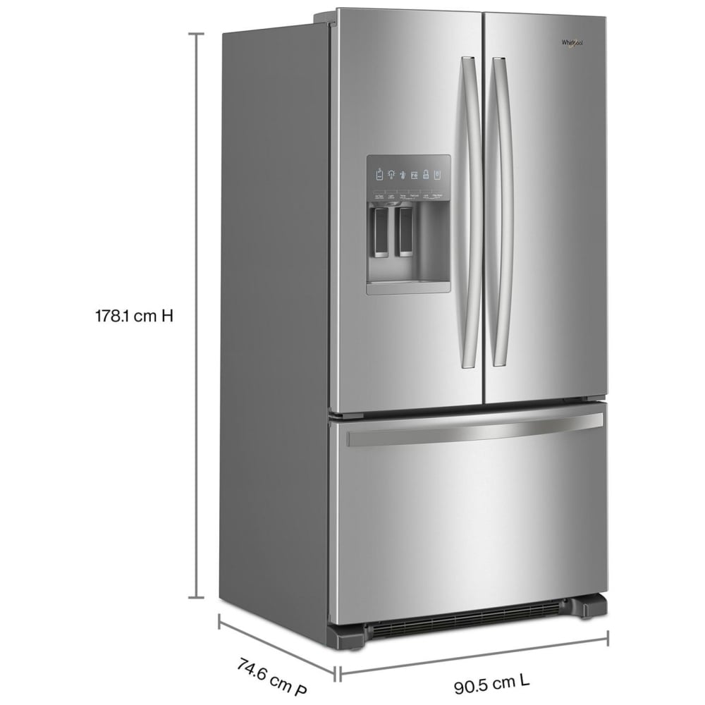 Whirlpool WRFF3436RZ French Door Refrigerator